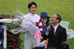 松永幹夫騎手引退式
